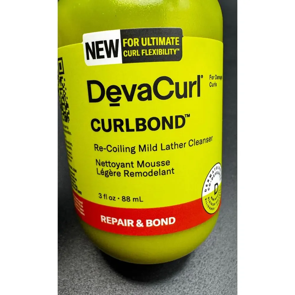 NWT Curlbond Re-Coiling Mild Lather Cleanser Repair & Bond 3fl oz